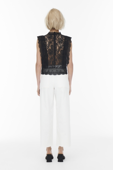 Only onlkaro s/l lace top wvn